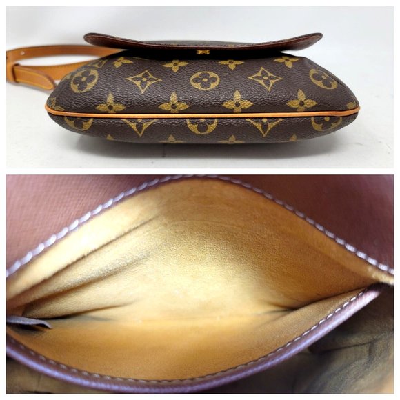 Louis Vuitton Salsa Musette Monogram Canvas Small Shoulder Bag Authentic Vintage - Picture 9 of 13